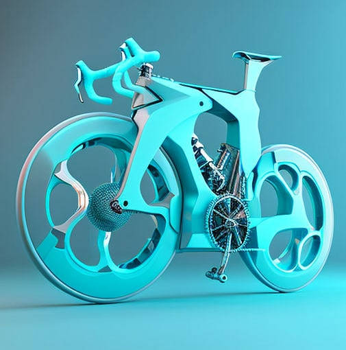 AI Generated Design Concepts for Bicycles